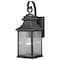Vaxcel Cambridge 1 Light Dusk to Dawn Bronze Outdoor Wall Lantern Clear Glass T0473 - alternate 1